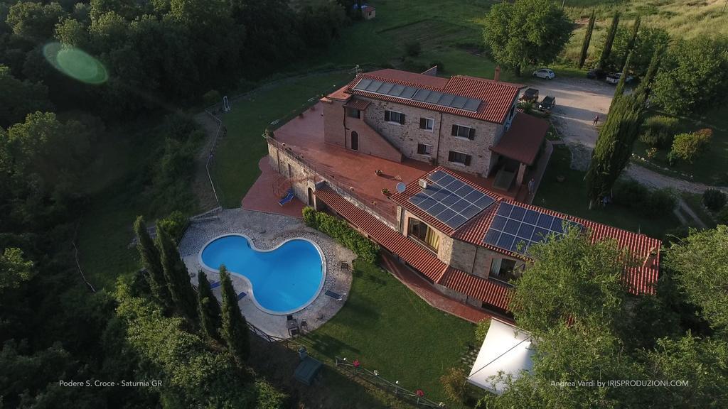 Agriturismo Podere S. Croce Saturnia Bagian luar foto